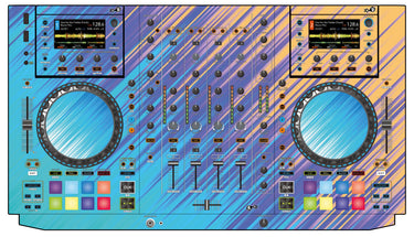 Denon DJ MCX 8000 Skin Stripes